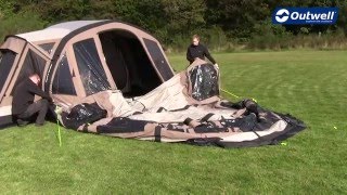 Outwell Concorde 5SATC Front Awning Pitching Video | Innovative Family Camping