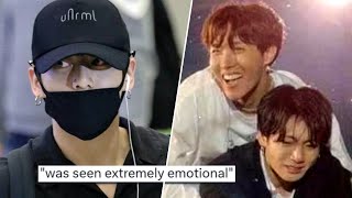 Jung Kook CRIES "Scared To Leave Hyung"! NEWS SHOW JK SOBS ALONE Over JHopes Farewell? STOCK CHANGES