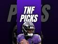 TNF Bets Ravens Vs Bengals #nfl #nflpicks #nflbets