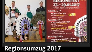 Regionsumzug 2017 Brauchtumsgruppe Kolsass/Kolsassberg