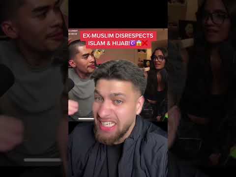 EX-MUSLIM Disrespects ISLAM & HIJAB!☪️😱 #islam #muslim #sneako #hijab # ...