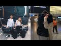 Yağmur Yüksel's emotional farewell to Barış Baktaş at the airport was caught on camera