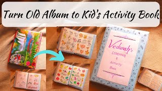 DIY Learning and Activity Book for Kids | Toddler Learning Binder Preschool