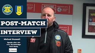 INTERVIEW | What a win to win it, says Michael Dunwell