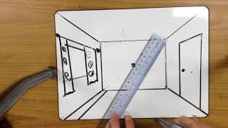 How To Draw A 3D Room (Revised Beginner Video)