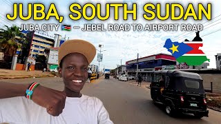 Exploring Juba for the First Time 🇸🇸 | Jebel Road to Airport Road