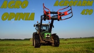 Agro Opinia: Deutz-Fahr Agrofarm 420 uniwersalny i wygodny