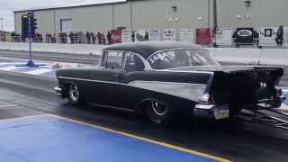 Jeff Lutz '57 Chevy Drag Week '14