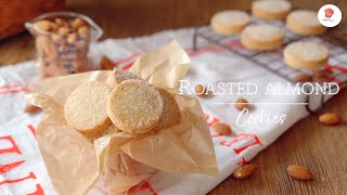 Roasted almond cookies