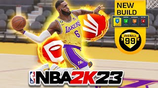 THE MOST BALANCED 6'9" LEBRON JAMES BUILD "2 Way Mid Range Creator" YOU WILL EVER SEE In NBA 2K23