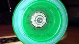 ABEC 11 70`s Flashback Longboard Wheel Review. (78a)