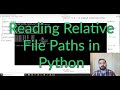 Reading Relative File Paths in Python