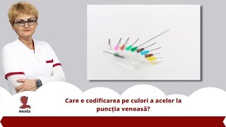 Care e codificarea pe culori a acelor la punctia venoasa?