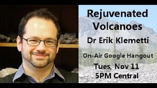 Volcaneology/Geophysics Seminar with Dr Erik Klemetti