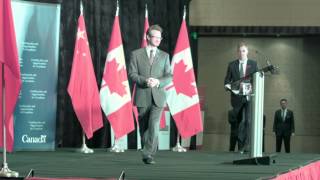 Introducing PM Harper in Beijing (2014)