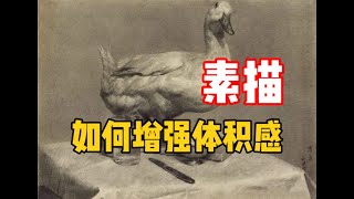 学会这一招，拿捏体积感！ 清美上平 素描教程