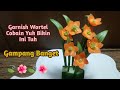 HIASAN TUMPENG DARI WORTEL DAN BUNGA BAWANG//HOW TO MAKE ONION FLOWER AND CARROT GARNISH