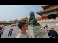 4k china walking tour in the forbidden city world heritage beijing