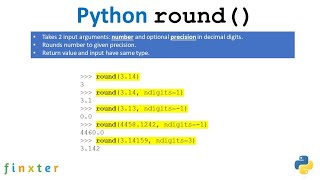 Python round() — A Helpful Interactive Guide