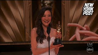 Michelle Yeoh wins Best Actress at Oscars 2023: ‘Beacon of hope’ | Page Six Celebrity News