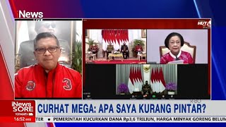 Tanggapan Sekjen PDI-P Terkait Curhatan Megawati #iNewsSore 10/01