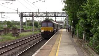 GBRF 66743 on the Royal Scotsman at Polesworth on the 27.05.17