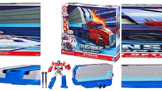 A LOOK AT: Transformers Earthspark Optimus Prime Battle Trailer by Hasbro Official Reveal