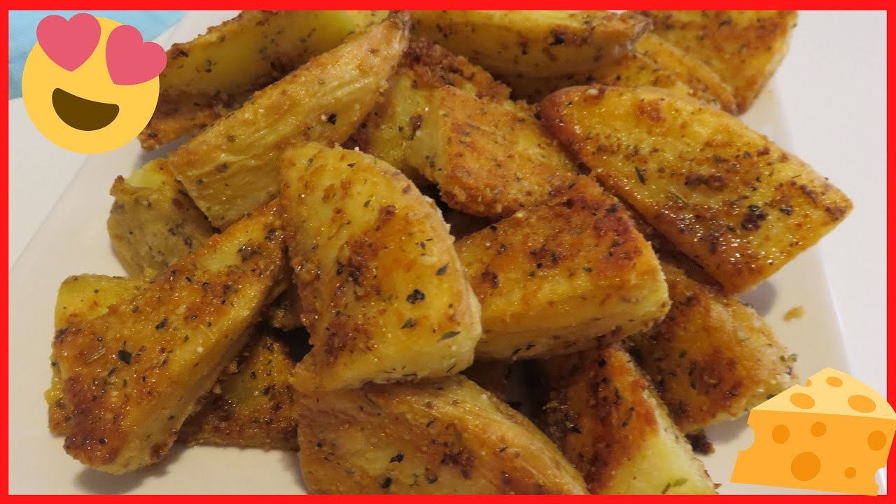 🥇 PATATAS A LA PARMESANA 😍 Parmesan Potatoes 【 EASY RECIPE 】 - YouTube