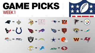 Week 1 Game Picks!