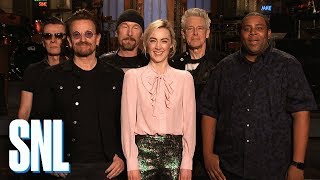 Saoirse Ronan & U2 Can't Understand Kenan Thompson - SNL