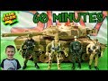 Evan Storm's  60 minute Toy Military Action Figure & Vehicle Compilation