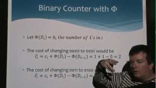 Amortized Analysis - Potential functions