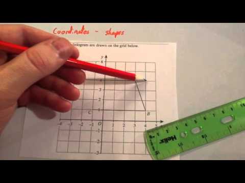 Coordinates And Shapes - Corbettmaths - YouTube