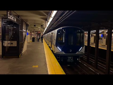 NYC Subway Special: Brand New R211S Rail Cars Transferring To Pitkin ...