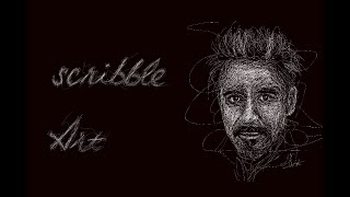 Simple Technic Scribble Art in Infinite Design