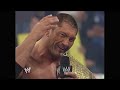 story of batista vs. the undertaker survivor series 2007