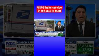 US Postal Service stops deliveries in Seattle over package theft surge #shorts