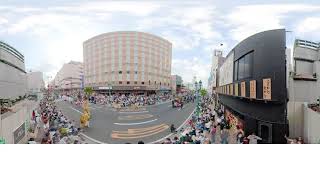 八戸三社大祭2019 お還り長者山麓・八戸虎舞 360度動画