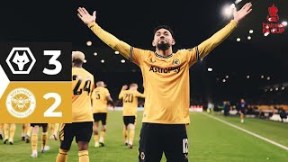 Wolves vs Brentford 3-2 Highlights | FA Cup - 2023/2024