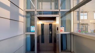 【三菱】京王線 飛田給駅の改札外エレベーター（南口）MITSUBISHI ELEVATOR