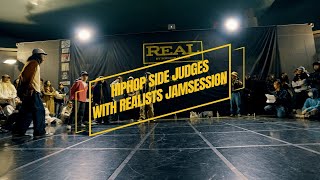 JUDGES with REALISTS JAMSESSION｜HIPHOP SIDE｜2024 REAL vol 10 by HIPHOP HOUSE