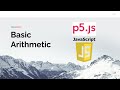 Basic Math with p5.js