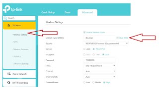 How to Hide WiFi Network Name SSID Tp Link 2025 اردو/हिन्दी