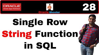 Apps Technical 28: Single Row STRING function