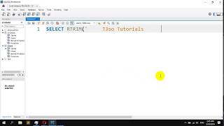 How to Remove Trailing Whitespace in MySQL
