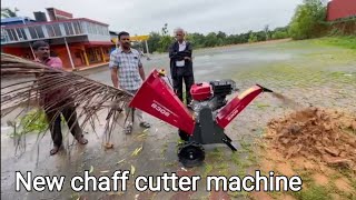 New  chaff cutter machine