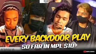 EVERY MPL BACKDOOR PLAY SO FAR. . . . 😲