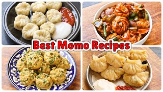 4 AMAZING Momo Recipes | बारिश के मौसम में बनाएं गरमा गरम, स्वादिष्ट मोमो 4 प्रकार से | Momo Recipes