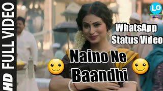 ☺💏💋👄Naino Ne Baandhi | WhatsApp Status Video☺💏💋👄