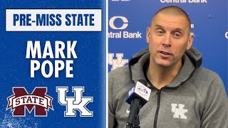 Mark Pope previews Mississippi State | Kentucky MBB